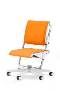 moll-scooter-15-weiss-orange_ergonomischer-hoehenverstellbarer-kinderdrehstuhl-jugenddrehstuhl