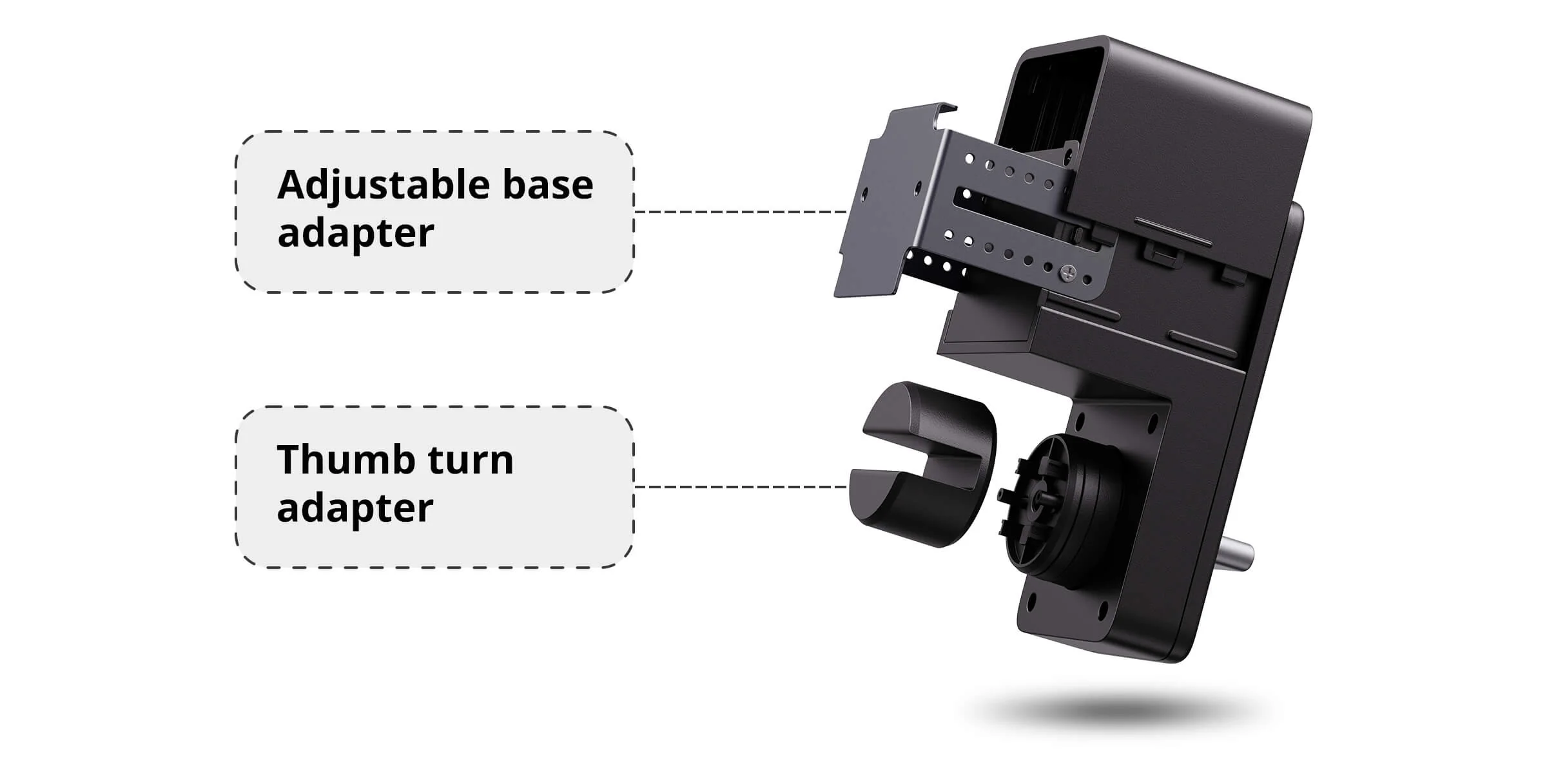 HALLNING_SWITCHBOT DOORLOCK ADAPTOR BASE