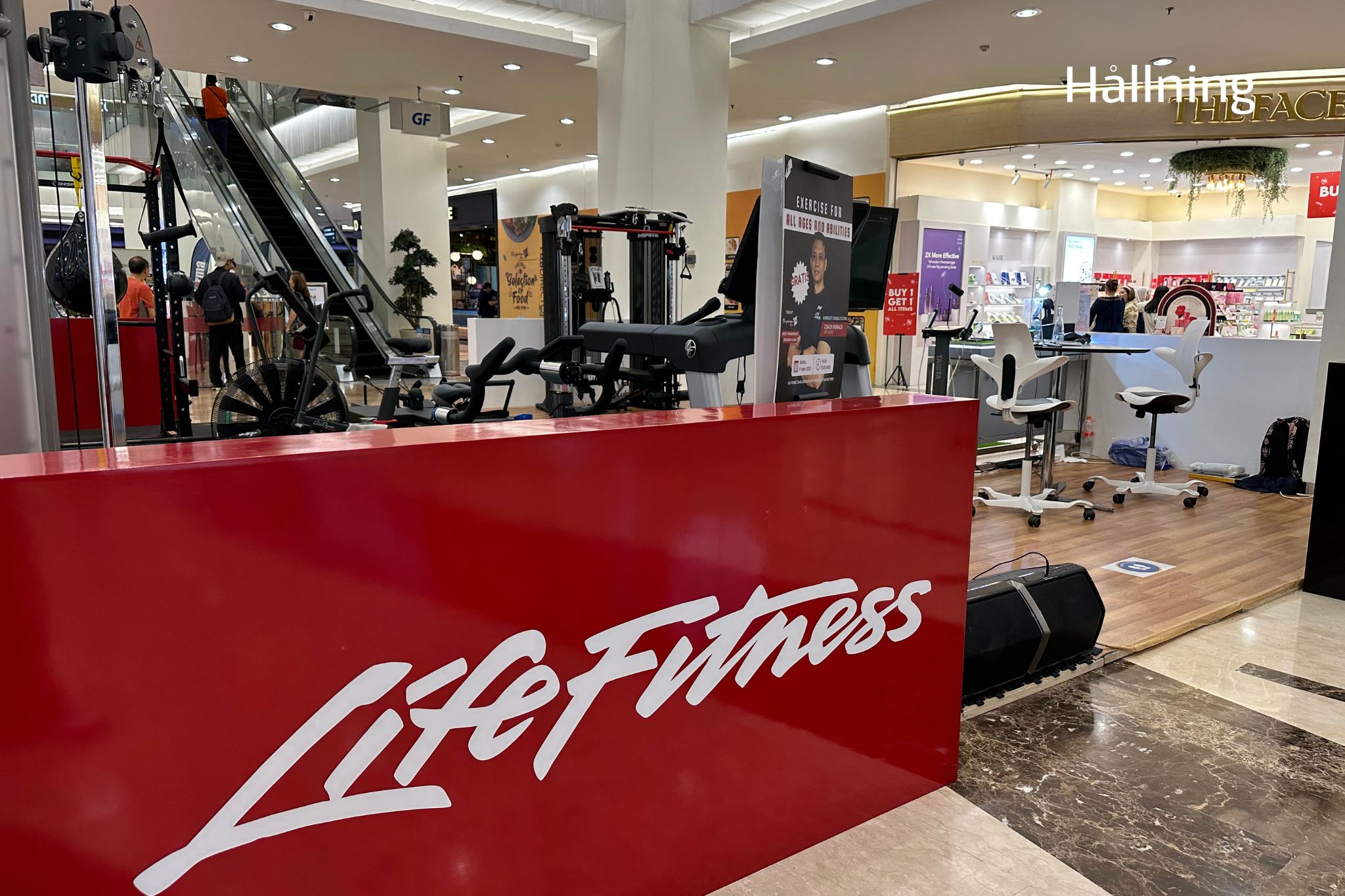 HALLNING_LIFE FITNESS INDONESIA_EMPORIUM MALL JAKARTA_CAPISCO PULS_1